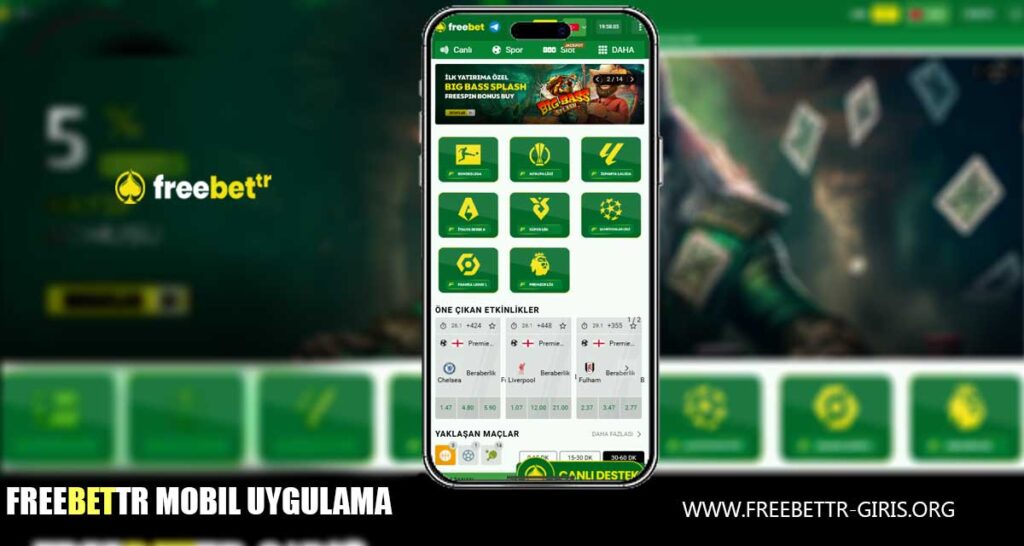 Freebettr Mobil Uygulama